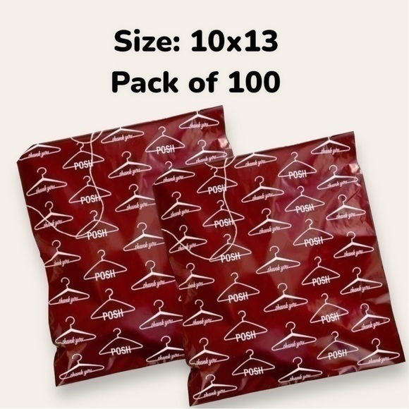 Other - Posher Pro 10x13 100 Count, Poshmark Hangers, PolyMailers Bags Shipping Supplies